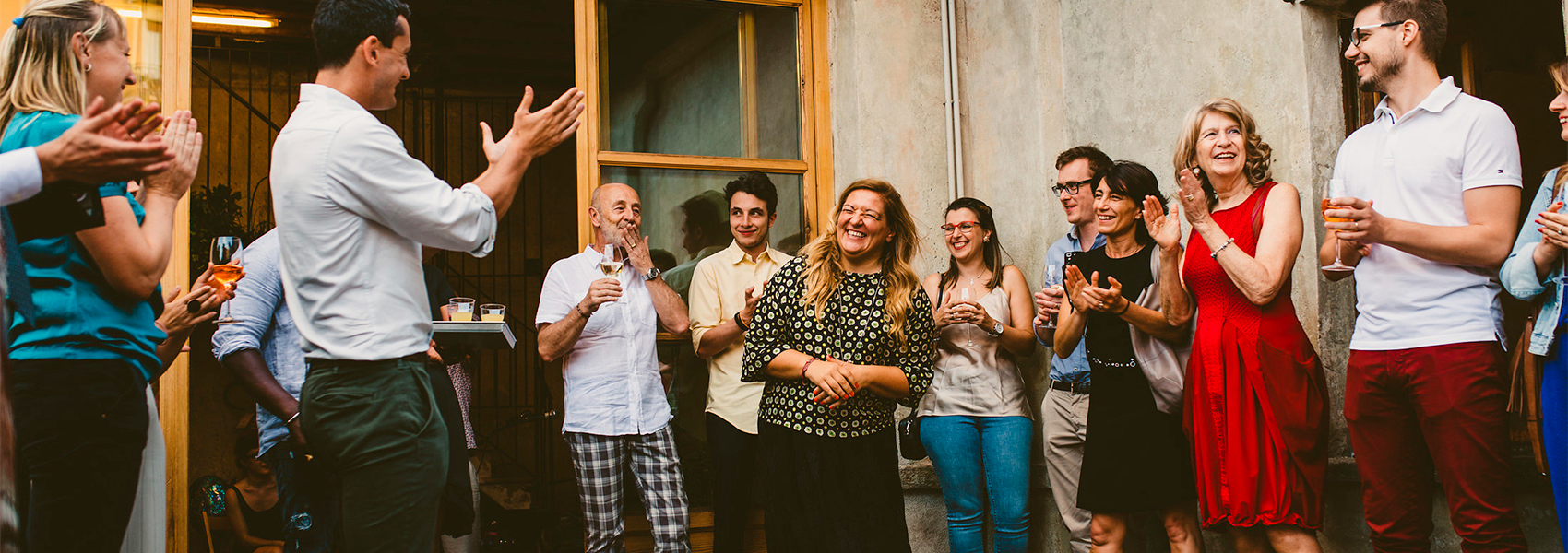 Jlenia Ermacora e Gregorio Di Leo ad un evento WYDE